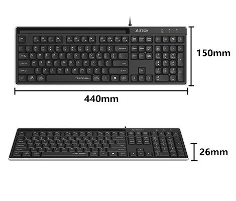 FX72 dimensions
