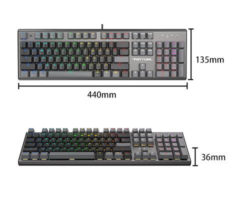 FS100 dimensions