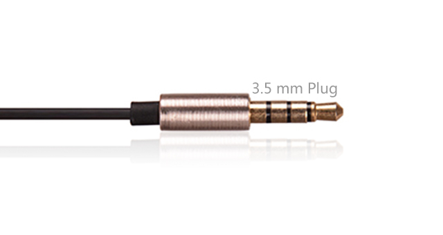 Standard 3.5 mm Gold-plated Plug