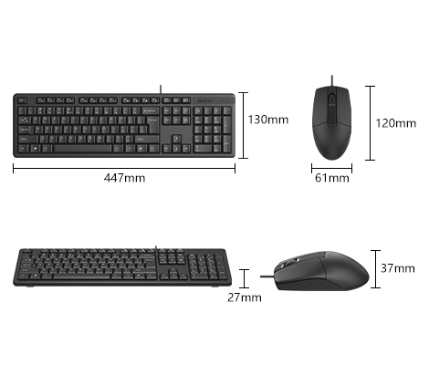 KR-3330 / KR-3330S dimensions